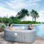 RELXTIME Polyvinyl Chloride (PVC) Square Inflatable Hot Tub