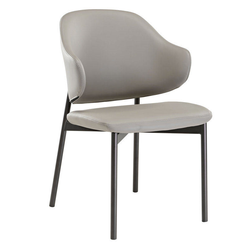 Ensemble de 2 chaises de salle à manger rembourrées Noble Grey