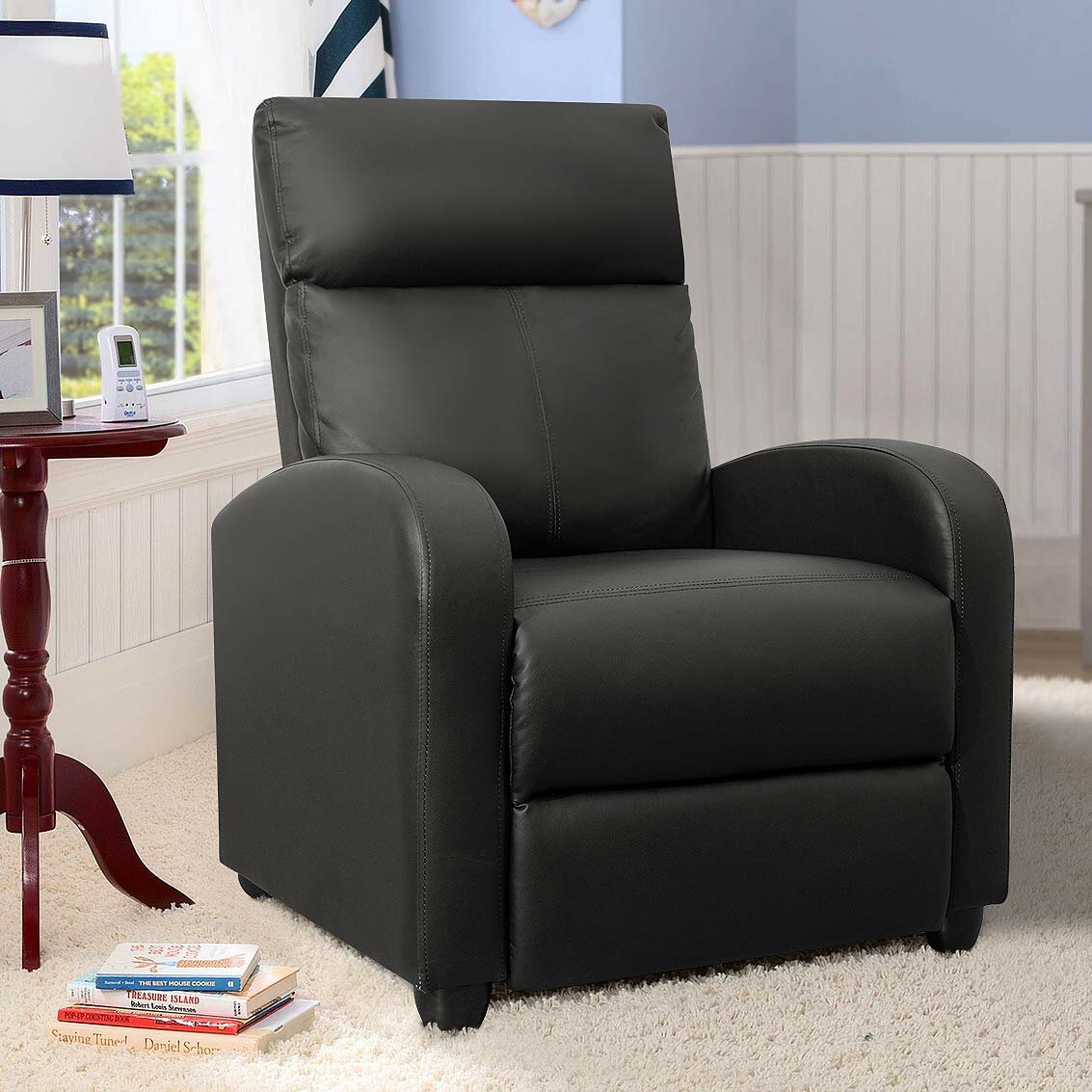 Homall Electric Power Lift Recliner, PU Leather Lift Assist Recliner with  Massage