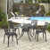 Frontenac Round Metal Outdoor Dining Table