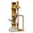 Eular 65.5" H  Wood Cat Tree, Multi-Level Modern Cat Tower with Sisal Scratching Posts