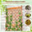 60'' Tall Raised Garden Bed w/ Diamond Lattice Trellis Drainage Holes Outdoor-1798320198