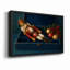 " Red and Gold Nutcracker Soldier with Ornaments in Christmas " Painting-1048349986