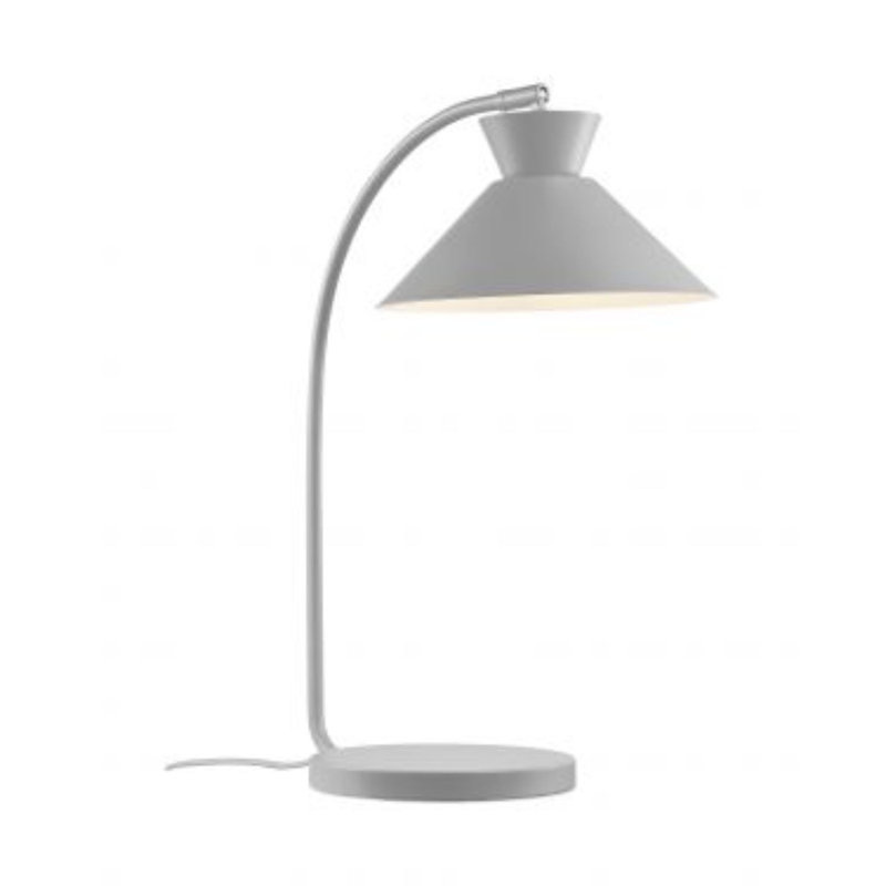 Metal Desk Lamp, Grey