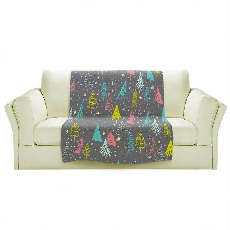  Couverture Town Trees, 68 po x 80 po