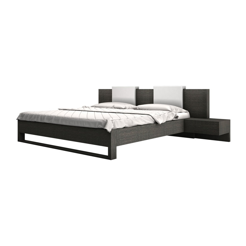 Monroe Storage Bed, Queen, Wenge Black