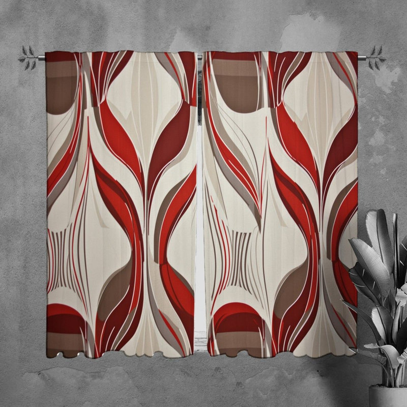 Shaletta Room Darkening Curtain, 40" W x 61" L
