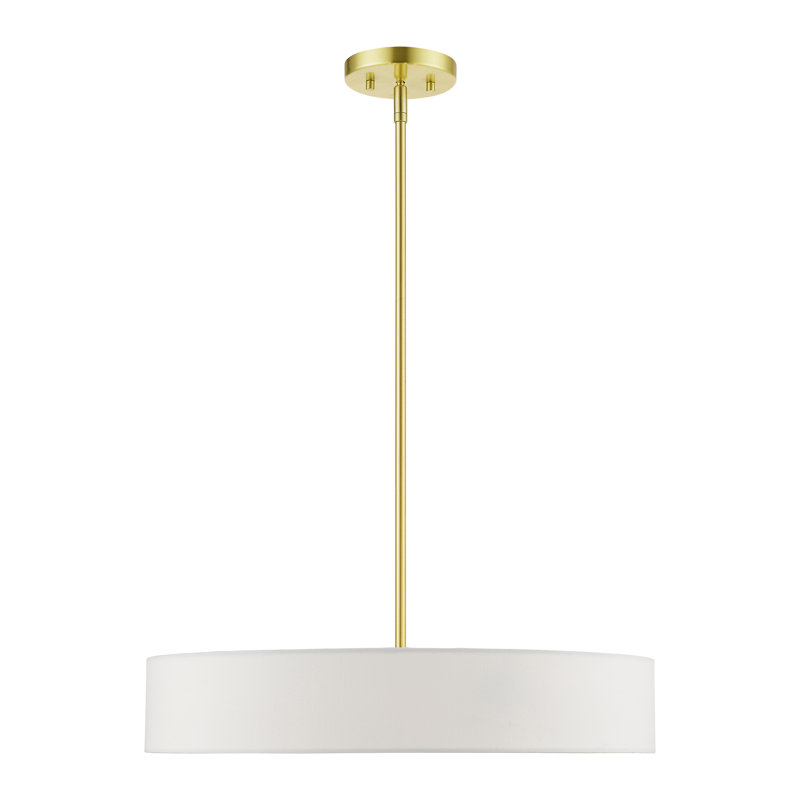 Luminaire suspendu tambour 4 lumières
