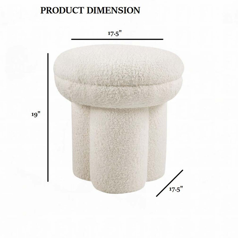 Tabouret de chaise d'appoint, Gris