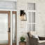 Schlesinger Black Steel with Clear Glass Outdoor Wall Light