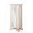 Norcross 6-Drawer Lingerie Swivel Chest with Mirror, Antique White