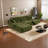 Retro adjustable first-class smart sofa