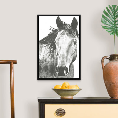 Art mural sur toile Wildlife Snapshot: Horse I