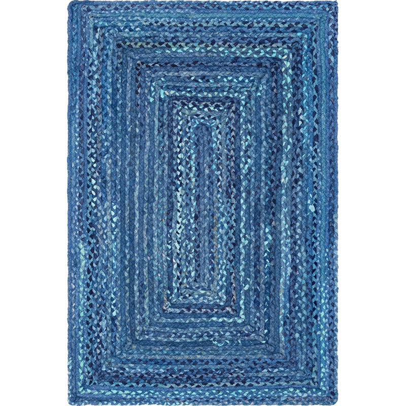 Branton Cotton Southwestern Indoor Rug, Rectangle 4' x 6'