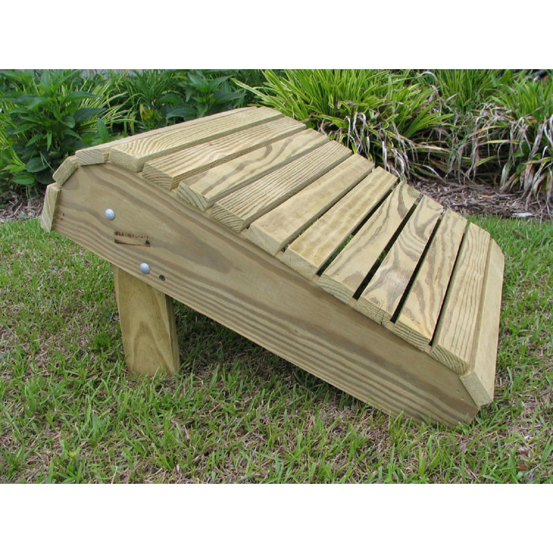 Repose-pieds Adirondack  - Accessoire de repose-pieds pour chaises Adirondack Weathercraft | Bois massif, prêt pour l'extérieur, livré entièrement assemblé