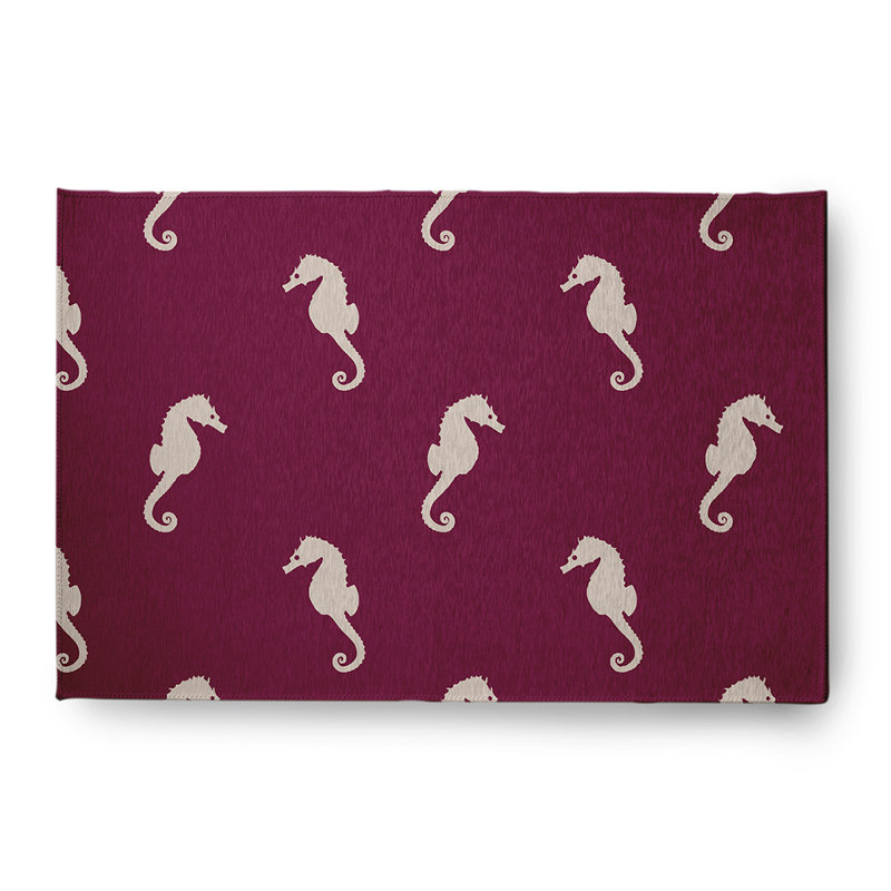 Bivens Chenille Animal Print Indoor / Outdoor Rug, Rectangle 4' x 6'