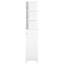 Armoire de salle de bain autoportante l 13,5 po x H 65 po x P 7,75 po