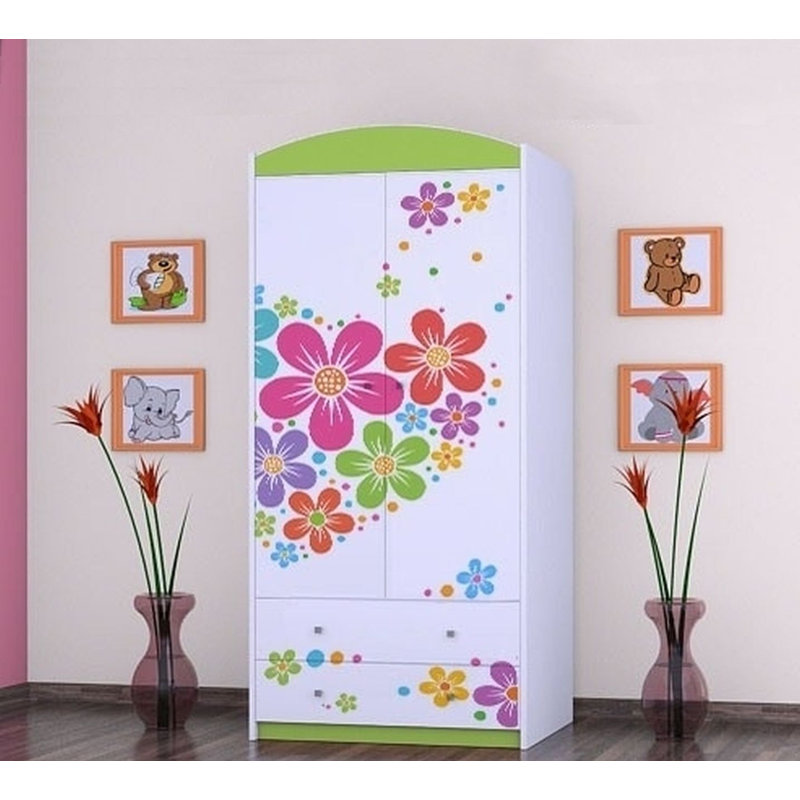 Witten 2 Door Wardrobe, Green