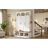 Classic Arched Design Hall Tree with 3 Hidden Storage-1381423570
