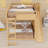 Loft Bed With Storage Shelves, Ladder, Guardrails And Built-In Slide-1706929252-1706929258