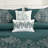7 Piece Paisley Embroidered  Comforter Set-99143542-99143540