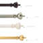 Tringle à rideaux double réglable en acier Arinze-795418485-795418486