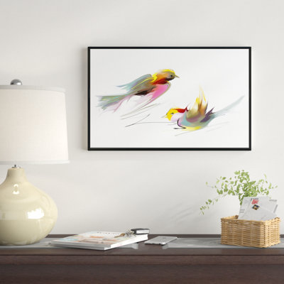 " Flying Birds Illustration "