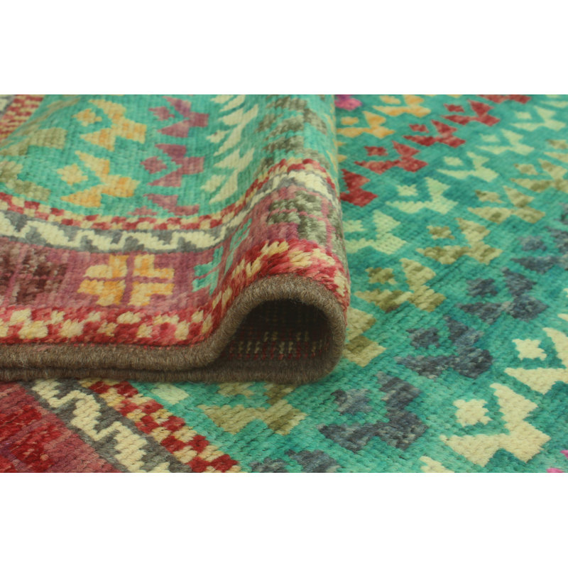 Tapis turquoise Balochi Musleh