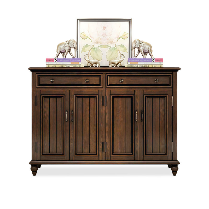 Banc de rangement en bois manufacturé noyer massif
