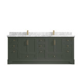Alys 84" Double Bathroom Vanity Set (Pulls Option)