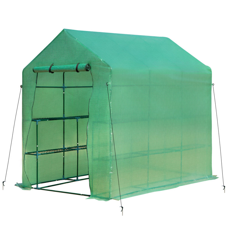 7' W x 4.6' D Hobby Greenhouse