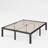 Marple 16 Inch Metal Platform Bed Frame with Wood Slat Support, Heavy Duty Mattress Foundation, Noise Free-268914505