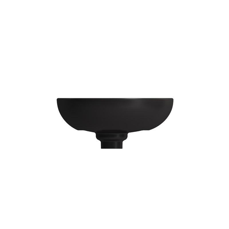 Etna 22.8'' L Bathroom Sink, Matte Black