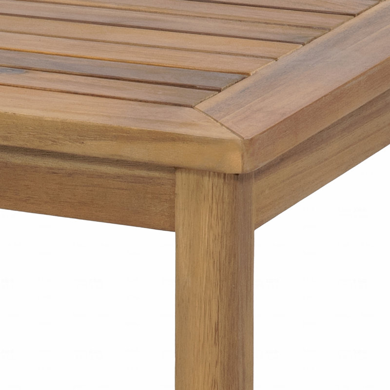 Table basse et causeuse Samwell, Brun