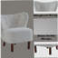 Fauteuil d'appoint en sherpa Zusud