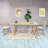 Cobhyn 55"/71"Extendable Acacia Solid Wood Dining Table