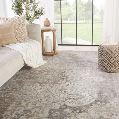 Tapis oriental gris Varasteh