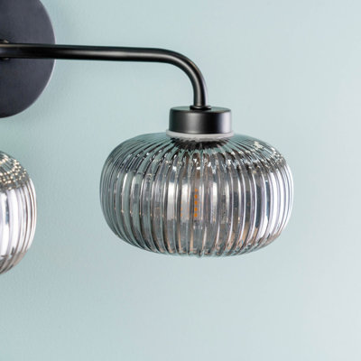 Aniva Glass Armed Sconce