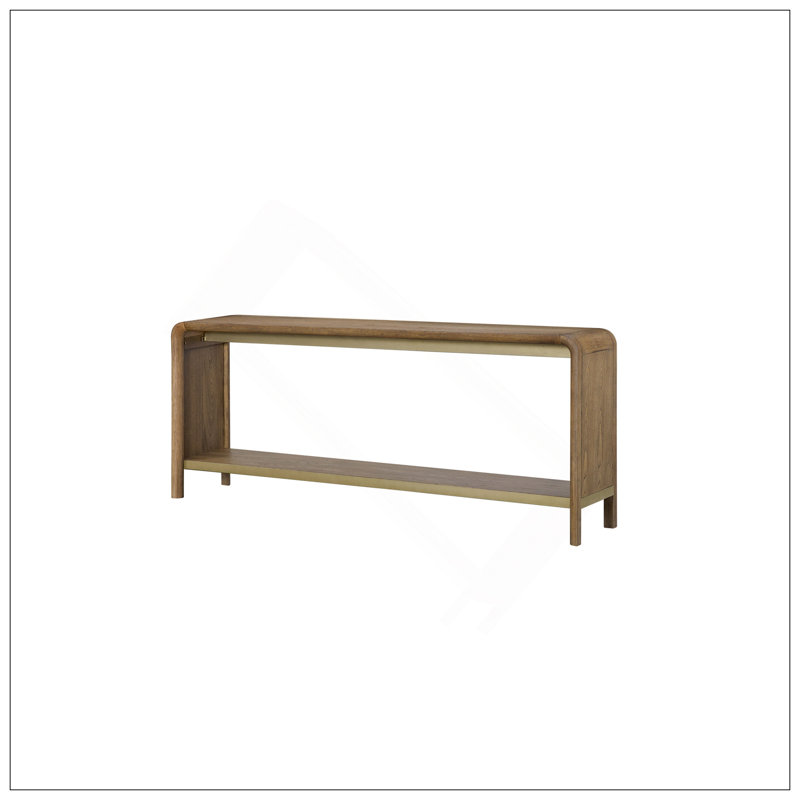 Waterfall Console Table - Latte