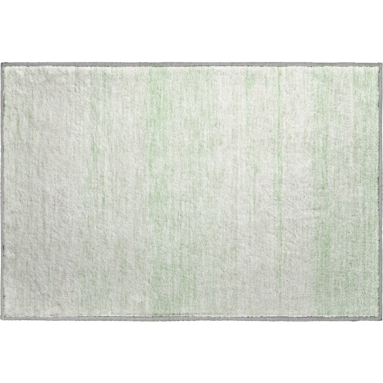 Premium Machine Washable Prisco Mint Rug