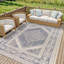 Indoor & Outdoor Boho Rug Blue/Grey-1310375832