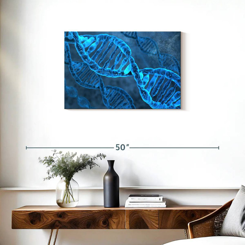 Keiri DNA Molecules, 20'' H x 30'' W