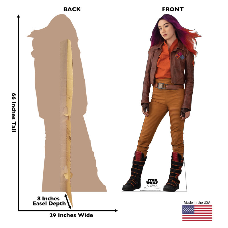 Star Wars Sabine Wren Life-Size Cardboard Cutout 66" x 29"