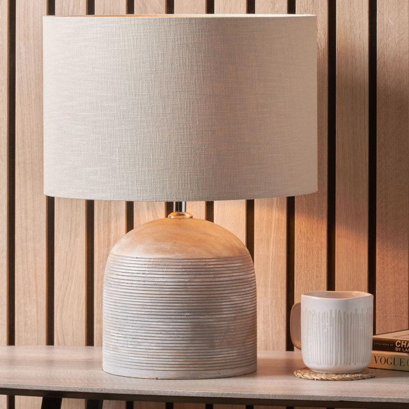 Nelu Table Lamp, Grey
