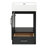 Staley 20.28'' Bathroom Vanity with Ceramic Sink, Solid Wood Frame & Drawer-986848719