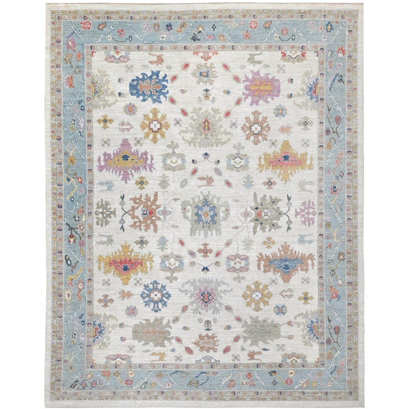 One-of-a-Kind 11'10" x 14'5" Hand Knotted Area Rug