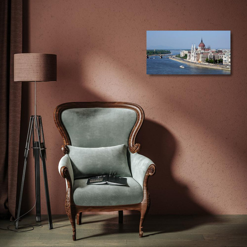 Budapest Parliament, 9" H x 18" W