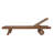 Caspian Eucalyptus Wood Outdoor Lounge Chair