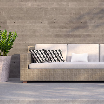 Indoor / Outdoor Geometric Square Cushion