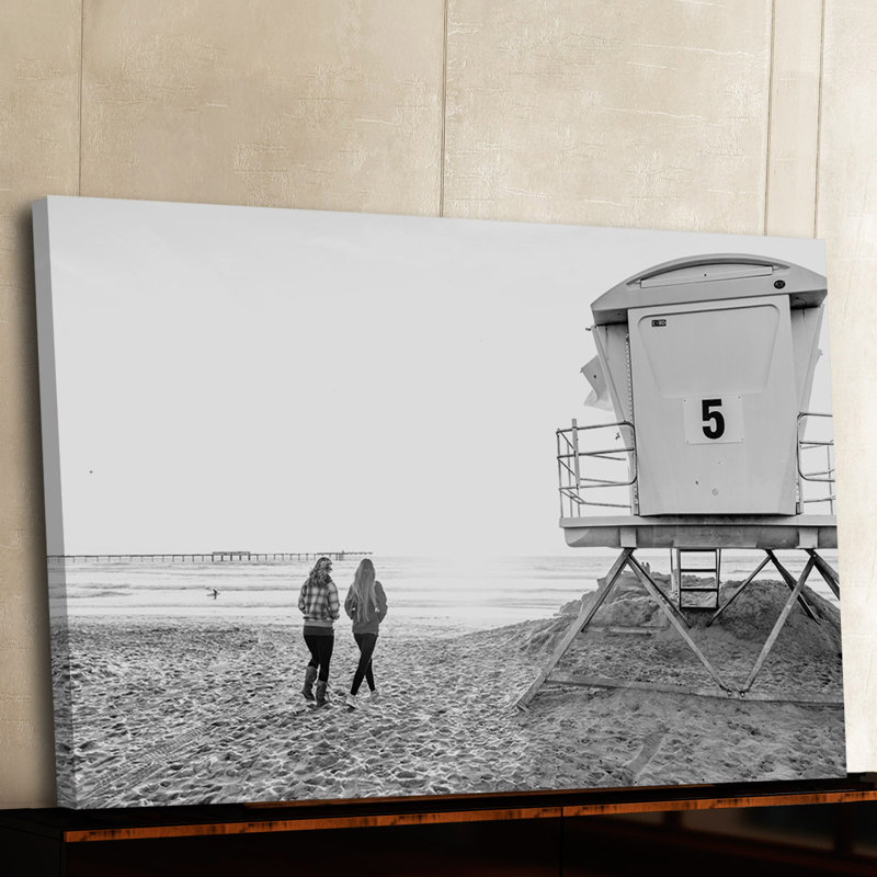 «Walks With Friends» par Morgan J Hartley, reproduction d'art sur toile tendue, H 30 po x l 45 po x P 1,5 po